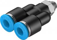 190674 Y-образное соединение с цанговым зажимом и резьбой QSY-M5-6 FESTO 190674 Y-образное соединение с цанговым зажимом и резьбой QSY-M5-6 FESTO