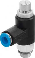 162970 Дроссель с обратным клапаном GRLA-3/8-QS-8-RS-B FESTO 162970 Дроссель с обратным клапаном GRLA-3/8-QS-8-RS-B FESTO