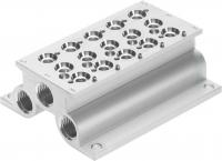 543842 Плита для блочного монтажа CPE18-PRS-3/8-5 FESTO 543842 Плита для блочного монтажа CPE18-PRS-3/8-5 FESTO