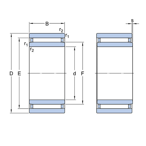 Подшипник NAO 35X50X17 SKF Подшипник NAO 35X50X17 SKF
