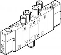 196879 Распределитель с электроуправлением CPE10-M1BH-5JS-QS-4 FESTO