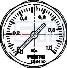 526324 Манометр MA-27-1,0-M5-MPA FESTO