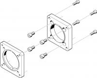 558024 Фланец электродвигателя EAMF-A-95A-120G FESTO 558024 Фланец электродвигателя EAMF-A-95A-120G FESTO