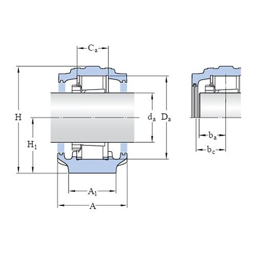 Корпус подшипника SNLN 3048 SKF (цилиндрическая посадка d = 240 мм) Корпус подшипника SNLN 3048 SKF (цилиндрическая посадка d = 240 мм)