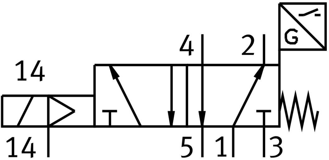 Пневмораспределитель 3 2 схема