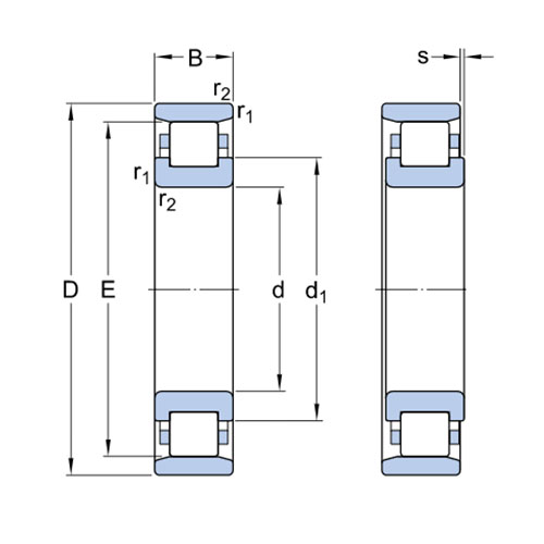 Подшипник BC1B 320811 SKF