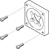 560693 Фланец электродвигателя EAMF-A-38A-87A FESTO