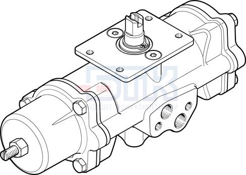 552875 Неполноповоротный привод DAPS-0015-090-RS1-F03-CR FESTO