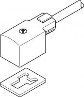 193456 Штекерная розетка с кабелем KMV-1-24-10-LED FESTO