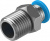 153003 Штуцер с цанговым соединением QS-1/4-6 FESTO 153003 Штуцер с цанговым соединением QS-1/4-6 FESTO