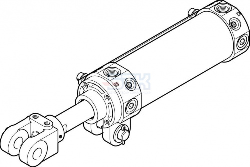 558109 Цилиндр на шарнирах DWC-63-100-Y-A FESTO 558109 Цилиндр на шарнирах DWC-63-100-Y-A FESTO