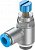 534343 Дроссель с обратным клапаном GRLA-3/8-QS-10-RS-D FESTO