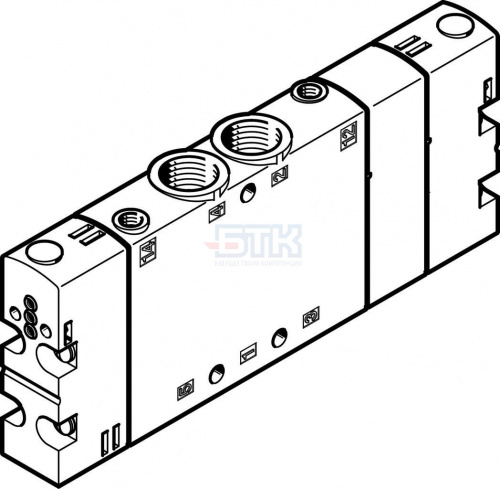 550161 Базовый распределитель CPE18-P1-5/3B-1/4 FESTO 550161 Базовый распределитель CPE18-P1-5/3B-1/4 FESTO