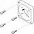 558022 Фланец электродвигателя EAMF-A-62A-140A FESTO