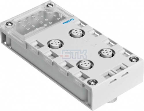 195704 Плита для блочного монтажа CPX-AB-4-M12X2-5POL FESTO