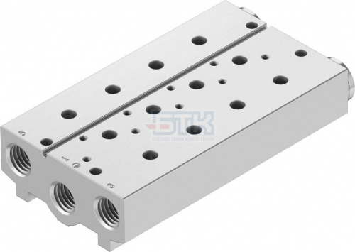 8026263 Плита для блочного монтажа VABM-B10-25S-G38-4 FESTO 8026263 Плита для блочного монтажа VABM-B10-25S-G38-4 FESTO