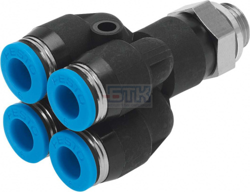 186221 Коллектор разводной многосекционный QSQ-G1/4-4 FESTO 186221 Коллектор разводной многосекционный QSQ-G1/4-4 FESTO