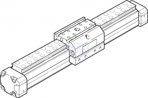526666 Линейный привод DGPL-40-400-PPV-A-B-KF FESTO