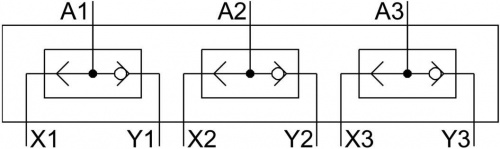 4232 Блок ИЛИ OS-PK-3-6/3 FESTO