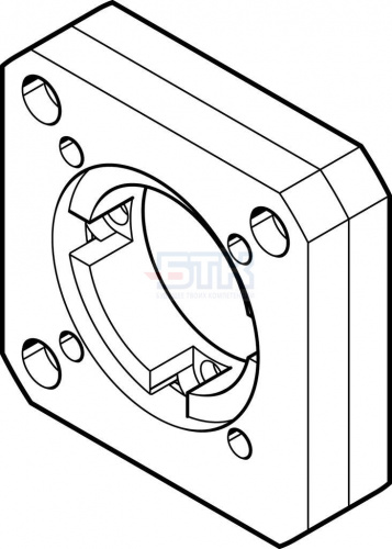 533139 Фланец мотора EAMF-A-64A/C-80G FESTO 533139 Фланец мотора EAMF-A-64A/C-80G FESTO