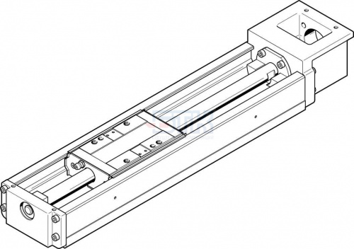 562788 Электрический суппорт EGSK-46-600-10P FESTO 562788 Электрический суппорт EGSK-46-600-10P FESTO