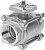 1686648 Шаровой кран VZBA-21/2"-GG-63-T-22-F0710-V4V4T FESTO