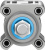 1376657 Пневмоцилиндр DSBC-40-40-PPVA-N3 FESTO 1376657 Пневмоцилиндр DSBC-40-40-PPVA-N3 FESTO