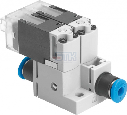 566175 Вакуумный клапан MHA1-2X2/2G-1,5-4-4-4 FESTO 566175 Вакуумный клапан MHA1-2X2/2G-1,5-4-4-4 FESTO