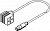 549294 Соединительный кабель NEBC-A1W3-K-0.3-N-M12G5 FESTO