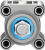 2123086 Пневмоцилиндр DSBC-32-30-PPSA-N3 FESTO 2123086 Пневмоцилиндр DSBC-32-30-PPSA-N3 FESTO