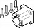 1087585 Корпус муфты EAMK-A-D19-28D FESTO