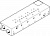 197249 Плита для блочного монтажа MHA1-PR6-3-M3-PI-PCB FESTO