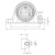 Подшипниковый узел SYWK 20 YTA SKF