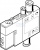 196850 Распределитель с электроуправлением CPE10-M1BH-3GLS-QS-6 FESTO