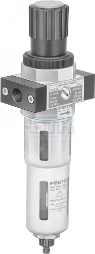 192622 Фильтр-регулятор давления LFR-3/8-D-5M-O-MINI-A FESTO