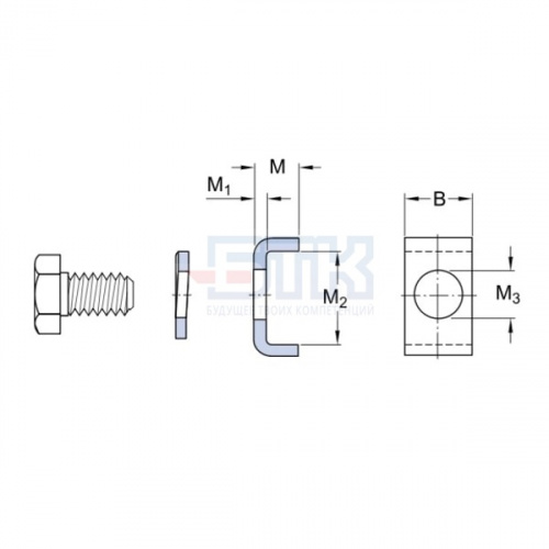 Стопорный бугель MS 3156-52, SKF Стопорный бугель MS 3156-52, SKF