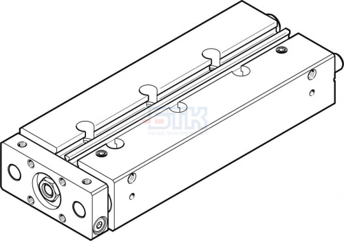 529119 Цилиндр с направляющей DFM-12- -B FESTO 529119 Цилиндр с направляющей DFM-12- -B FESTO