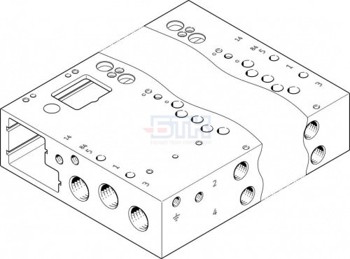573503 Коллектор VABM-L1-14W-G14-7-GR FESTO 573503 Коллектор VABM-L1-14W-G14-7-GR FESTO