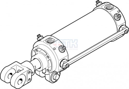 565750 Цилиндр на шарнирах DWA-63-150-Y-A-G FESTO