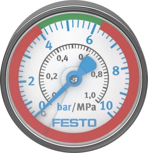 8090378 Манометр PAGN-26-10-P10-RG FESTO 8090378 Манометр PAGN-26-10-P10-RG FESTO