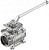 8089063 Шаровой кран VZBE-21/2-WA-63-T-2-F0710-M-V15V15 FESTO
