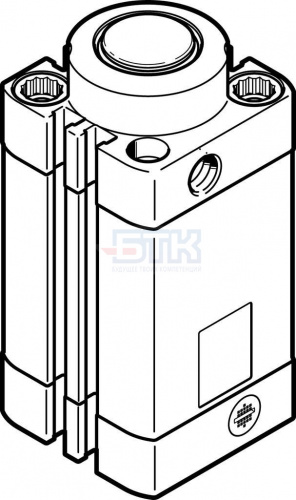 576099 Стопорный цилиндр DFSP-32-15-DS-PA FESTO 576099 Стопорный цилиндр DFSP-32-15-DS-PA FESTO