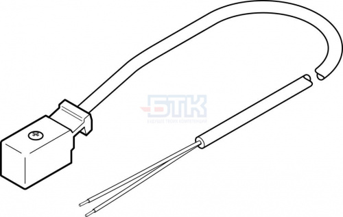 193443 Соединительный кабель KMYZ-2-24-10-LED FESTO 193443 Соединительный кабель KMYZ-2-24-10-LED FESTO