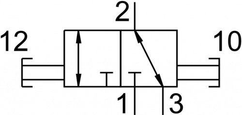 3563687 Распределитель плавного пуска HE-1/4-DB-MINI FESTO
