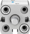 536235 Компактный цилиндр ADN-20-10-A-P-A FESTO
