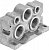 8032675 Торцевая плита VABE-S1-2R-N34 FESTO