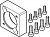 562669 Фланец электродвигателя EAMF-A-38A-40S/40T FESTO