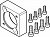 562669 Фланец электродвигателя EAMF-A-38A-40S/40T FESTO
