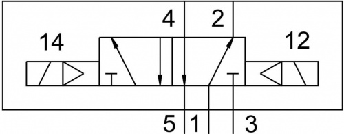 4514929 Клапан VOFC-L-B52-FG14-F19 FESTO