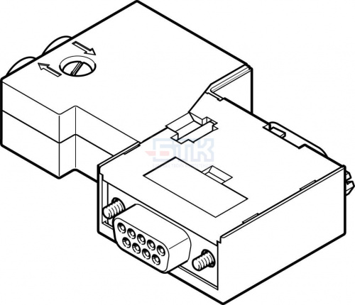 574588 Штекер NECU-S1W9-C2-ACO FESTO